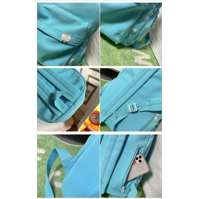 Pikadingnis High Quality PU Leather School Bags for Teenagers Girls Fashion Women Backpack Top-Handle Backpacks Luxury Designer Backpack, Kids Unisex