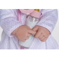 thumbnail image 3 of JC Toys La Baby Caucasian 20-inch Small Soft Body Baby Doll La Baby | Washable |Removable White and Pink Outfit w/Hat, Pacifier & Magic Bottle | for Children 12 Months +, 3 of 4