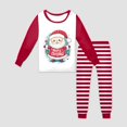 thumbnail image 5 of Gubotare Christmas Pajama Sets Baby Little Big Girls Pajamas Long Sleeve PJs Pajamas Size 6-7 (Red,6-7 Years), 5 of 5