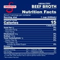 Swanson 100 Natural, GlutenFree Unsalted Beef Broth, 32 oz Carton