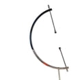 thumbnail image 4 of kurtrusly Sphere Holder Caliper Stand Rack for Decoration Home Crafts Silver L 150x80x310mm, 4 of 6