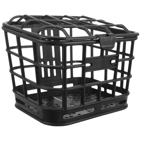 Baluue Basket for Bike Plastic Black Professional Cycling Accessory 1Pack