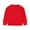 Red, variant on Qingpeng Toddler Boys Girls Knit Pullover Sweater Kids Casual Solid Crewneck Long Sleeves Sweatshirt Fall Winter Warm Clothes