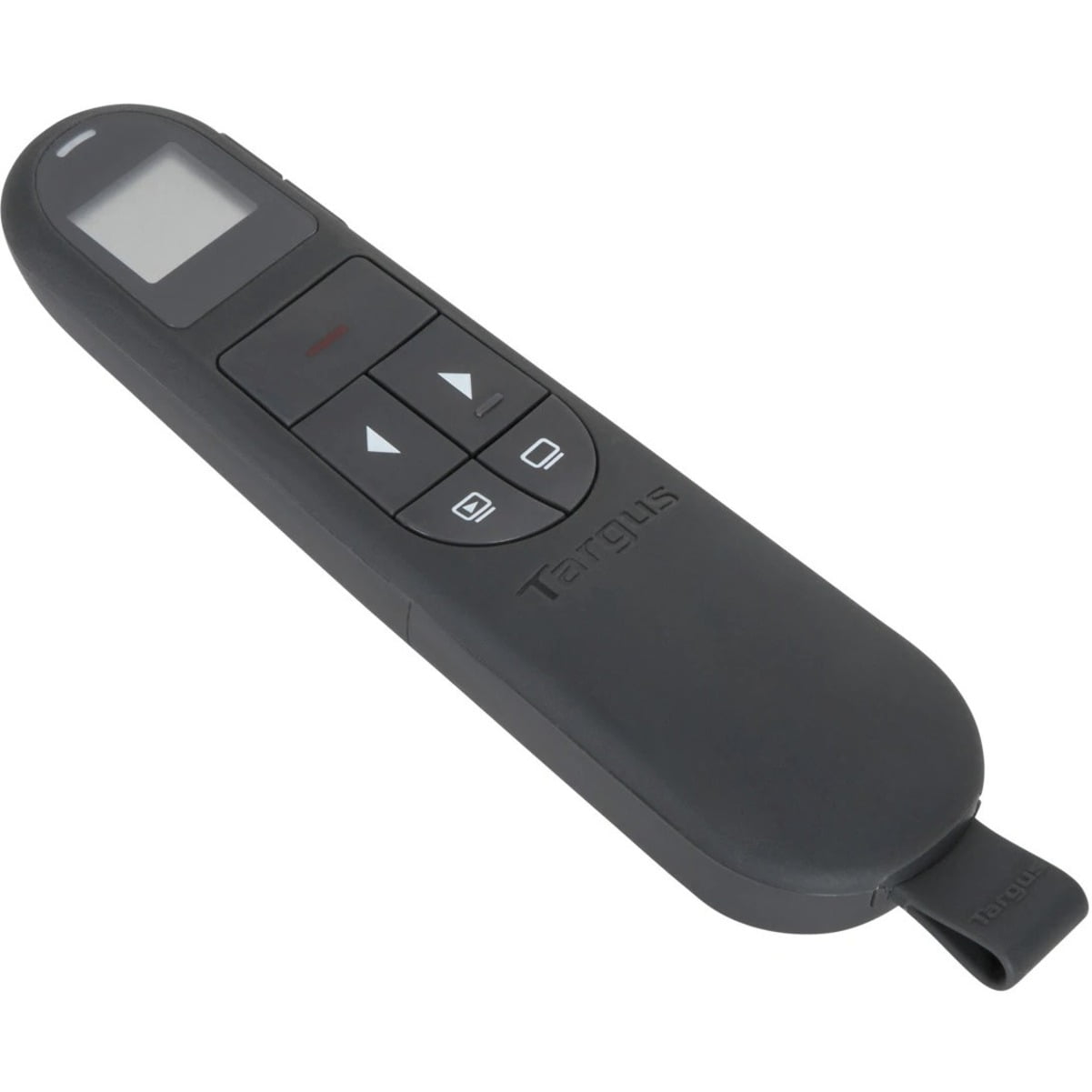 Targus Dual Mode Antimicrobial Laser Presenter with Timer Laser - Wireless - Bluetooth/Radio Frequency - 2.40 GHz - Black - USB - AMP06804AMGL