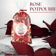 Rose Potpourri 150g | Natural Dried Flowers & Herbs | Long-Lasting Floral Home Fragrance for Living Room, Bathroom & Office Decor