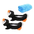 thumbnail image 3 of Cubiertas para cuchillas de patín sobre hielo, Protector de cuchilla para patín, funda protectora para cuchilla de patinaje pingüino azul Zulema Fundas para patines, 3 of 8