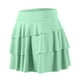 thumbnail image 3 of Pantalones cortos de yoga para mujer, falda holgada de dos piezas, secado rápido, para correr, fitness y tenis, 3 of 3