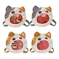 thumbnail image 2 of Cartoon Plush Backpack Toy Bag Portable Casual Versatile Cute Crossbody Bag gray without doll, 2 of 5