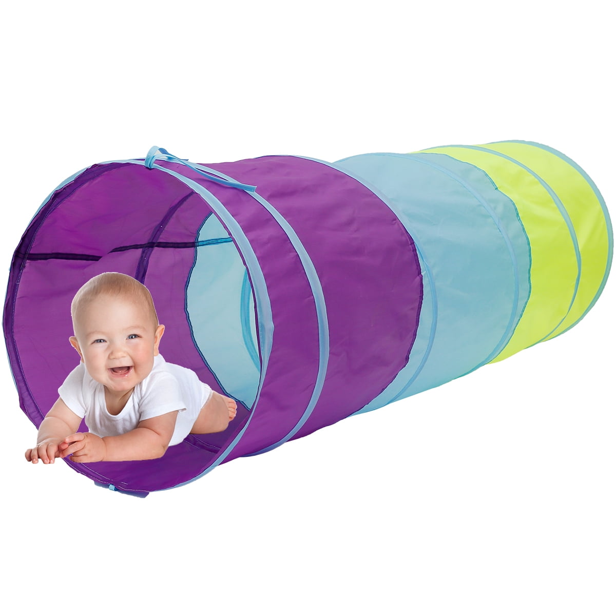 Ikoopy Kids Play Tunnel for Toddlers Pop Up Crawl Tunnel Playhouse for