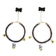 thumbnail image 2 of 2 uds mascota tejido collar con campanas collare Gloria  Collar del gato del perro mascota, 2 of 9