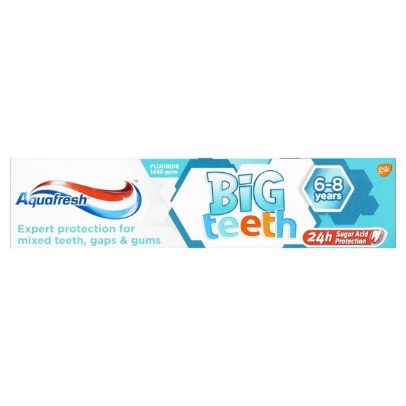 Pasta dental Aquafresh My Big Teeth 50 ml 6+ años