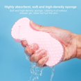 thumbnail image 4 of Éponge de bain exfoliante, douce, pour éliminer les peaux mortes, réutilisable, pour bébé et adulte, 4 of 4