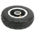 thumbnail image 4 of Wheel 6x2 Pneumatic Wheel Inflatable Air Tire with Aluminum Alloy Hub Strong Grip for Electric Scooter, 4 of 7