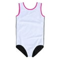 thumbnail image 4 of Girls Gymnastics Leotard Embroidery Pink Ballet Dance Clothes, 4 of 6