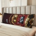 thumbnail image 2 of Fotbe Casino King And Playing Cards Funda para Almohada Corporal con Diseño, Funda de Microfibra Ultrasuave de 20x54 Pulgadas, Ropa de Cama Elegante, 2 of 7
