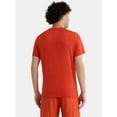 thumbnail image 3 of Athletic Works Men’s & Big & Tall Men’s Active Performance Jersey Tee Shirt, Sizes XS-5XL, 3 of 5