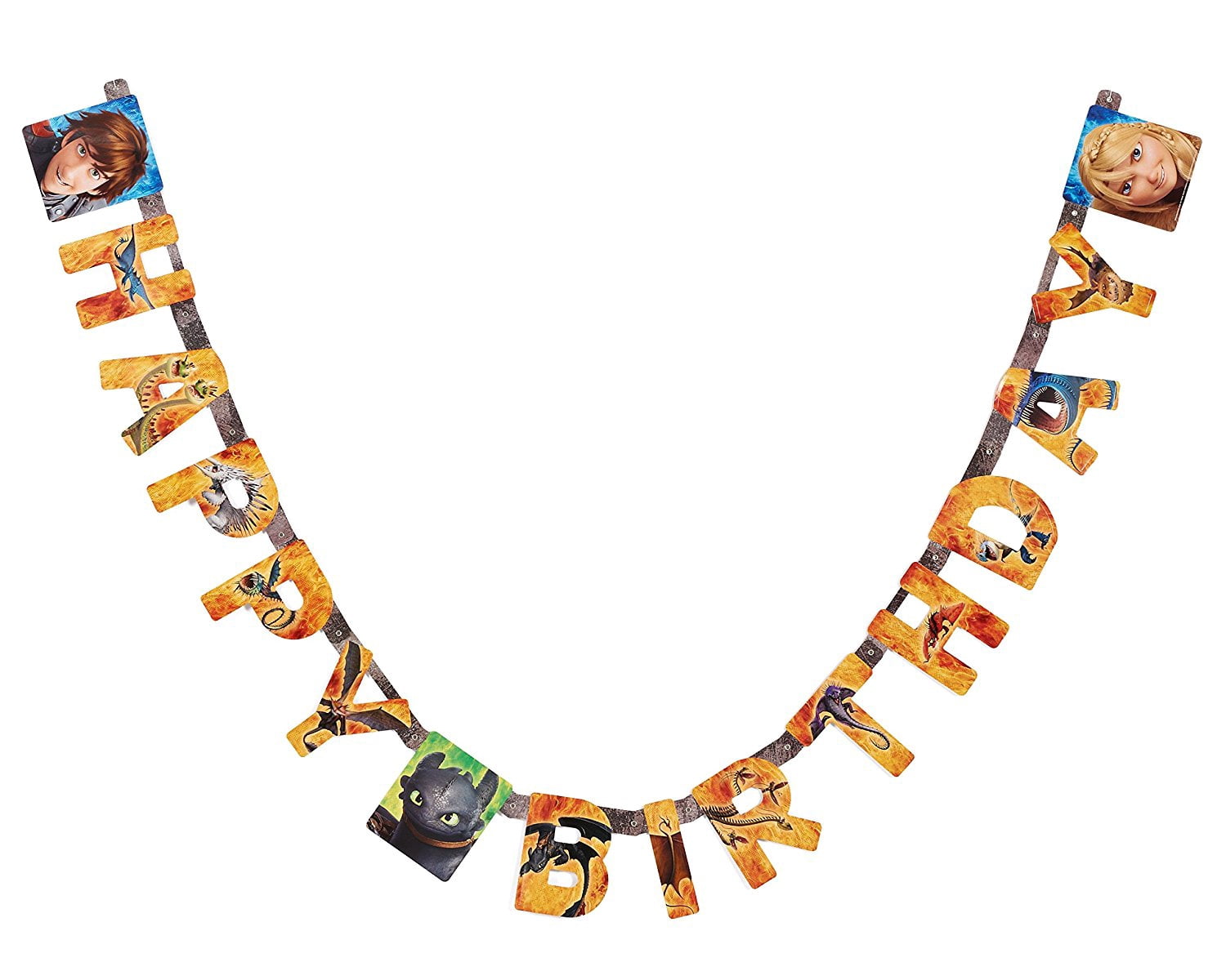 How to Train Your Dragon Birthday Party Banner, 7.59 ft.