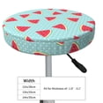thumbnail image 4 of Fotbe Watermelon Stool Covers Round,Waterproof Round Bar Stool Covers Bar Chair Covers Washable Stool Cushion Slipcover for 12-14 Inch Chair-13 inch, 4 of 7