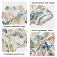 thumbnail image 3 of Dailycode Small Short Sleeve Button Down Shirts Rose Leaf Butterfly Casual Shirt 3-10 Years, 3 of 9