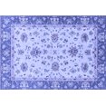 thumbnail image 1 of Ahgly Company Indoor Rectangle Oriental Blue Traditional Area Rugs, 2' x 3', 1 of 4