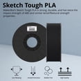 thumbnail image 2 of Filamento termoplástico MakerBot 375-0055A Tough PLA negro, 1 kg, 2 of 6