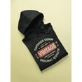 thumbnail image 3 of 1982 Superior Denim Vintage Hoodie Women -Image by Shutterstock, Female Small, 3 of 4