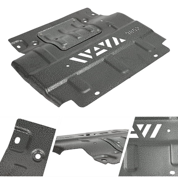 Lower Front Splash Shield for 2018–2022 Ford F-150,Black Lower Front Splash Shield,Direct Replacement