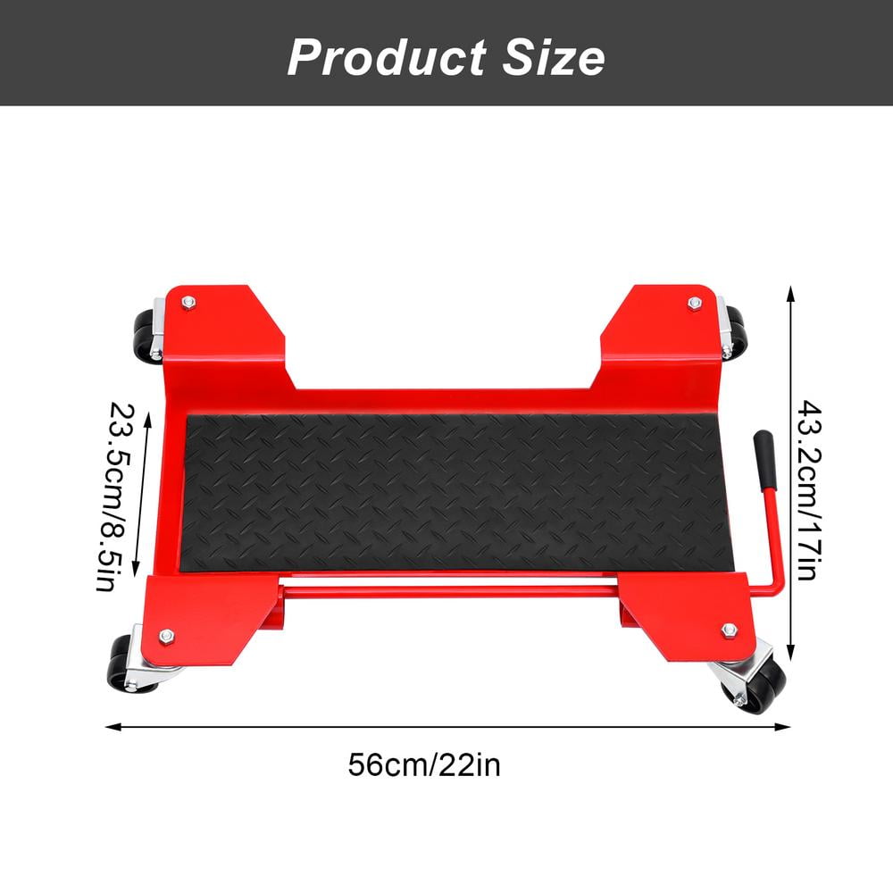 Motorcycle Cart for Garage,Steel Appliance Cart Furniture Cart,Wheel Dolly, 720lbs Motorcycle Moving Dolly,Heavy-Duty Motorcycle Tire Dolly Cart Moving Motorcyles
