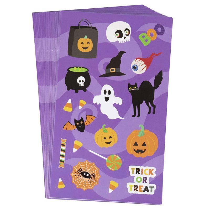 36Sheet Halloween Stickers Bulk Party Favors for Kids Goodie Bags