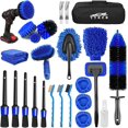 thumbnail image 1 of 26Pcs Car Detailing Brush Set, Car Detailing Kit, Car Detailing Brushes, Car Cleaning Kit, Car Windshield Cleaning Tool, Professional Car Care kit - Car Wash Brush kit for Interior Exterior Wheels, 1 of 6