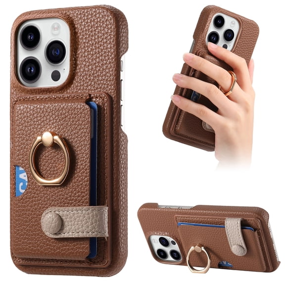 Compatible con Samsung Galaxy A34, Funda GANGXUN con soporte magnético y tarjetero