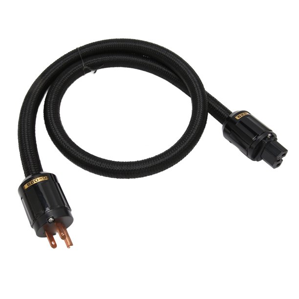 WAudio 10AWG HiFi Power Cable 5FT | Audiophile Grade AC Power Cord