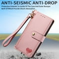 thumbnail image 6 of ETFAST Wallet Leather Phone Case For Samsung Galaxy AA52 A42 A32 A22 A12 Multi Card Zipper Phone case, 6 of 9