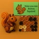 thumbnail image 4 of Seyotauo DIY Button Craft Kit, Animal Theme Fun Christmas Button Christmas Tree Ornament Kit with Rabbit, Squirrel Hanging Decorations, DIY Ornaments Kits, 4 of 8