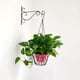 thumbnail image 4 of Gancho de soporte para colgar en pared | Colgador de planta de hierro de alta resistencia curvado | Uso interior y exterior | Resistente a la intemperie | Para macetas Linternas Comederos Campanas, 4 of 9