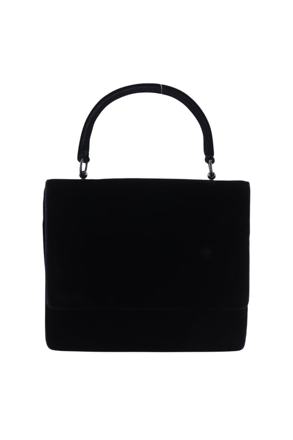 Pre-Owned Prada One-Handle Handbag, Vintage Velvet, Black, Nero, Magnetic closure,... (Good)