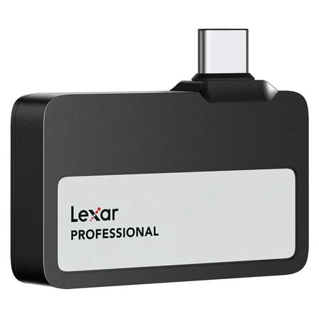 Lexar 2TB Go Portable SSD - Black  LSL400X002T-RNBNU
