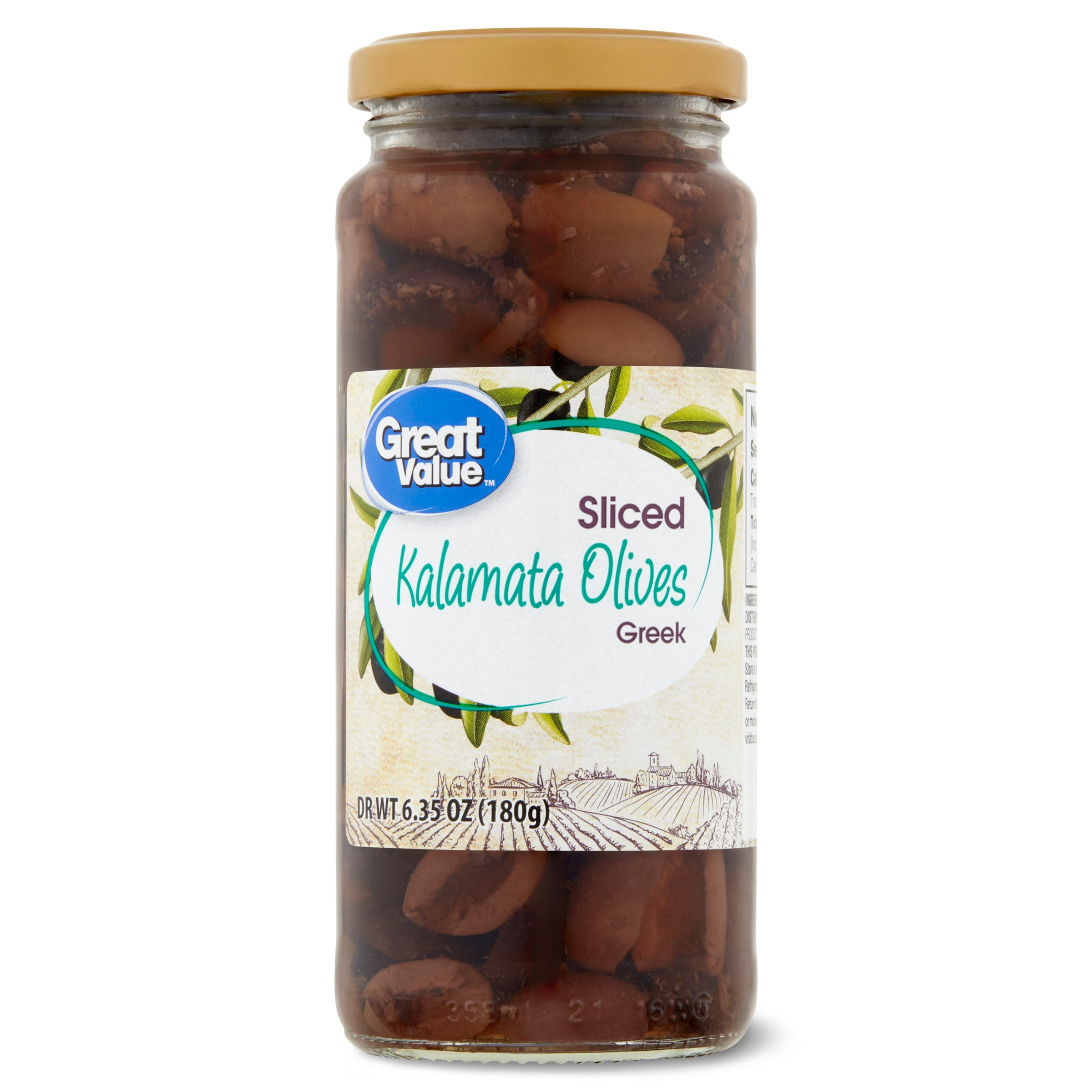 Great Value Sliced Kalamata Olives 6.35oz