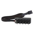 thumbnail image 1 of Host Case PC Cooler Fan Power Cable 1 Female to 5 Male 4Pin Socket Fan Hub Splitter Cable for 4Pin P, 1 of 5