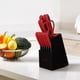 thumbnail image 4 of Juego de cuchillos Hecef Juego de cuchillos de cocina 13 piezas Con afilador inoxidables, 4 of 9