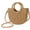 Brown, variant on Womens Straw Beach Bag Woven Crossbody Shoulder Bags Top Handle Satchel Handbag Purse for Summer