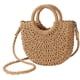 thumbnail image 1 of LHSHID Womens Straw Beach Bag Woven Crossbody Shoulder Bags Top Handle Satchel Handbag Purse for Summer, 1 of 7