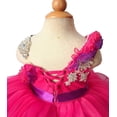 thumbnail image 3 of Jenniferwu G179-1 Infant Toddler Baby Newborn Little Girl's Pageant Party Birthday Hotpink Dress (as1, Age, 6_Months, 9_Months, hotpink), 3 of 6