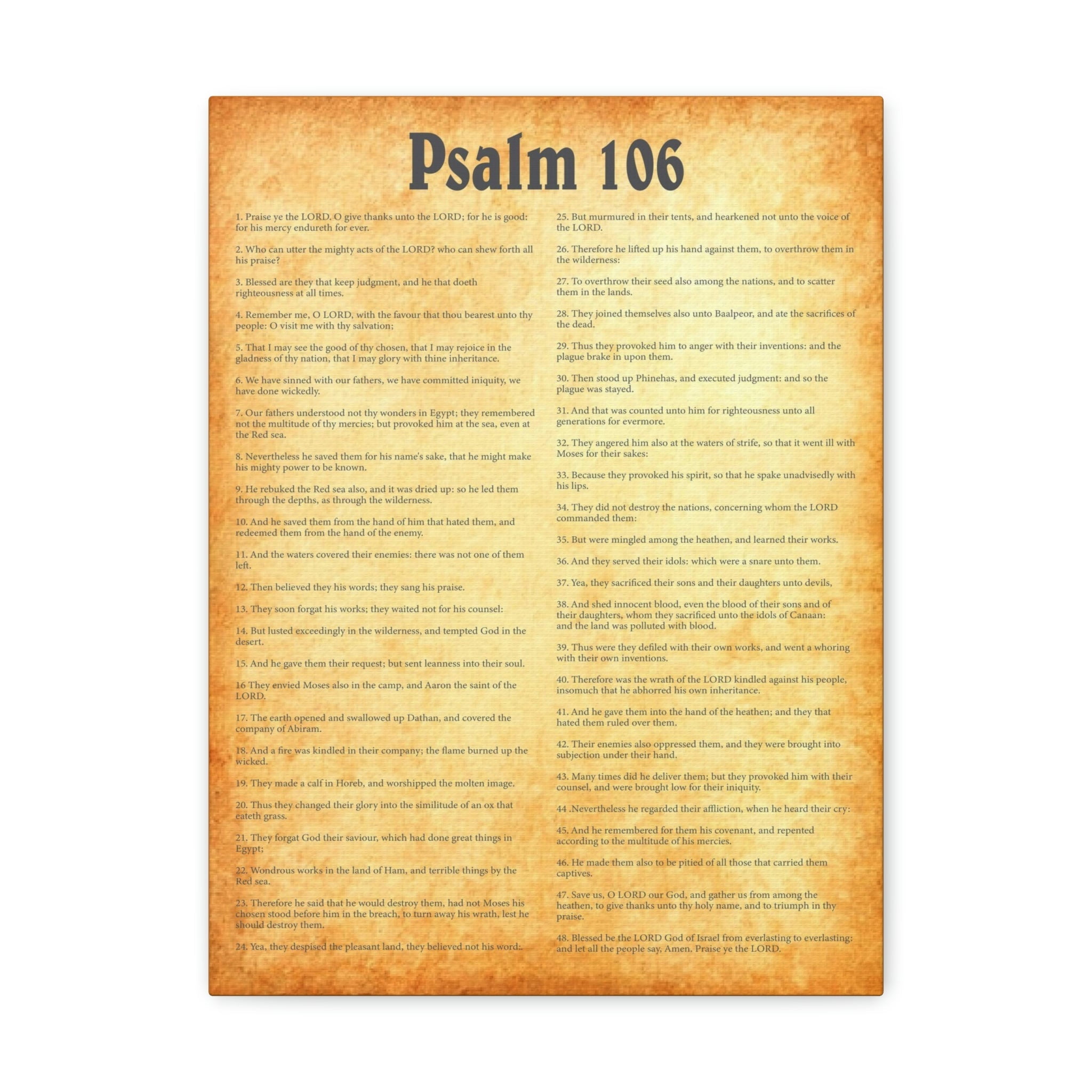 Scripture Walls Psalm 106 Chapter Gold Bible Canvas Christian Wall Art scripture-walls-psalm-106-chapter-gold-bible-canvas-christian-wall-art
