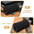 thumbnail image 3 of OULII 14 Pcs Coussinets de Barre Tube Jambe Rouleau Éponge Noire Protection Équipement de Gym, 3 of 8