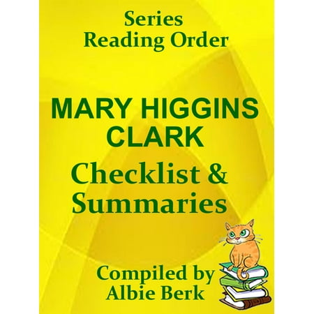 Mary Higgins Clark: Series Reading Order - with Summaries & Checklist -