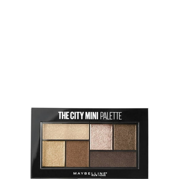 Maybelline New York The City Mini, Fard à paupières Palette, Rooftop Bronzes, 4 g