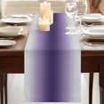 thumbnail image 3 of Table Runners 72 Inches Long Dress Scarves, Purple Grey Ombre Farmhouse Kitchen/Dining Table Runner, Coffee Tablerunners, Farmhouse Gradient Minimalist 13x72 Inch, 3 of 9