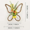 thumbnail image 3 of Blueek Large Butterfly Shaped Wreaths, spring wreaths for front door decor, easter decorations for home, Party Decorations Door Pendant, 12 Inch, 3 of 6