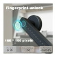 thumbnail image 4 of Smart Fingerprint Lock Bluetooth Passcode Card Wooden Door Bedroom Keyless Entry, 4 of 5